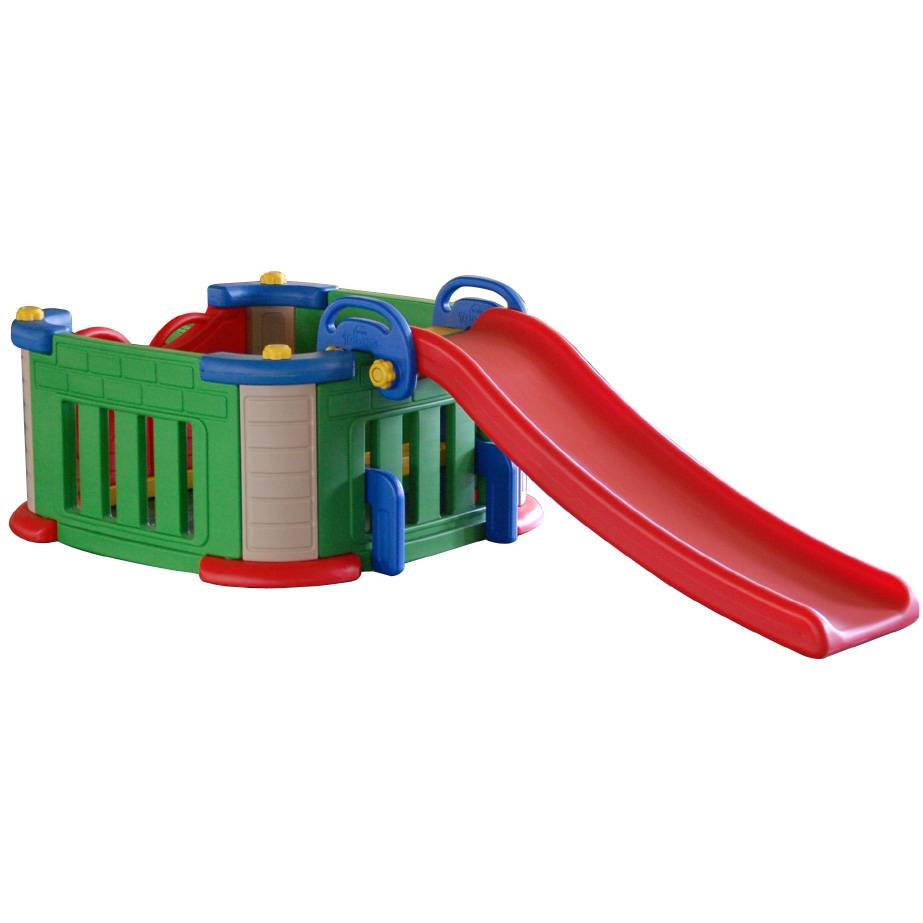 Rào banh kèm cầu trượt