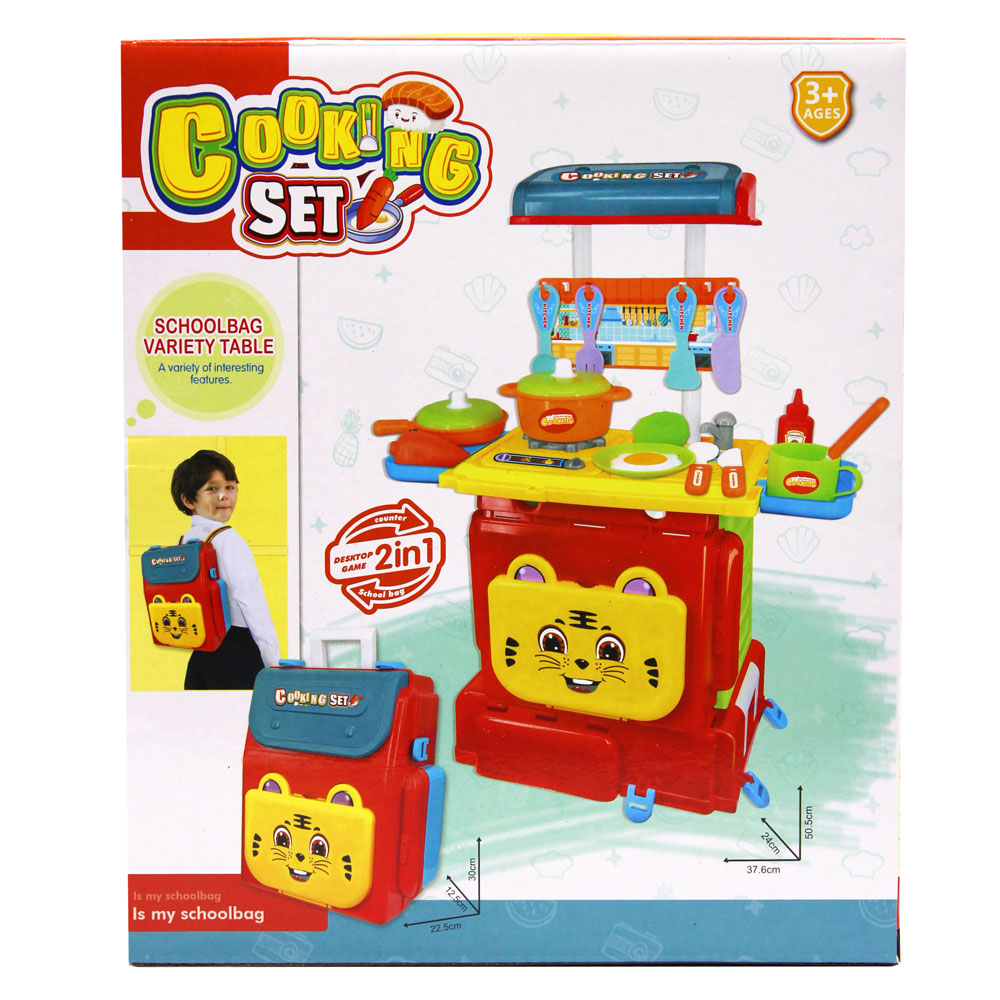 Bộ đồ chơi nhà bếp dạng balo