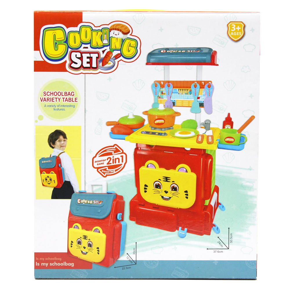 Bộ đồ chơi nhà bếp dạng balo