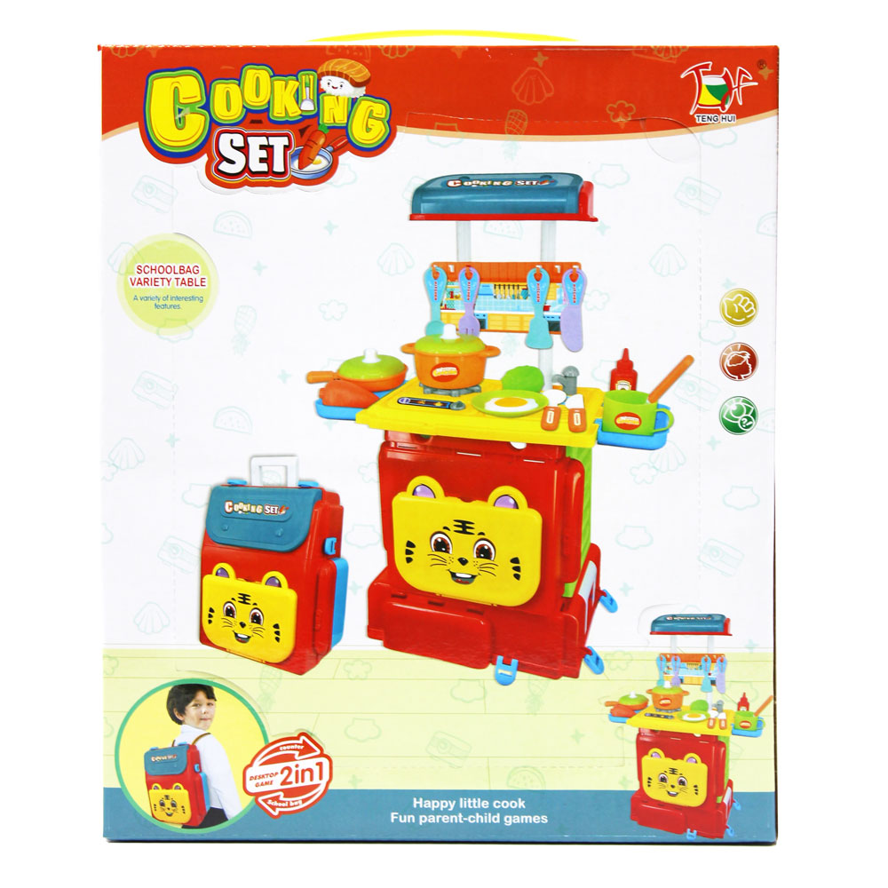 Bộ đồ chơi nhà bếp dạng balo