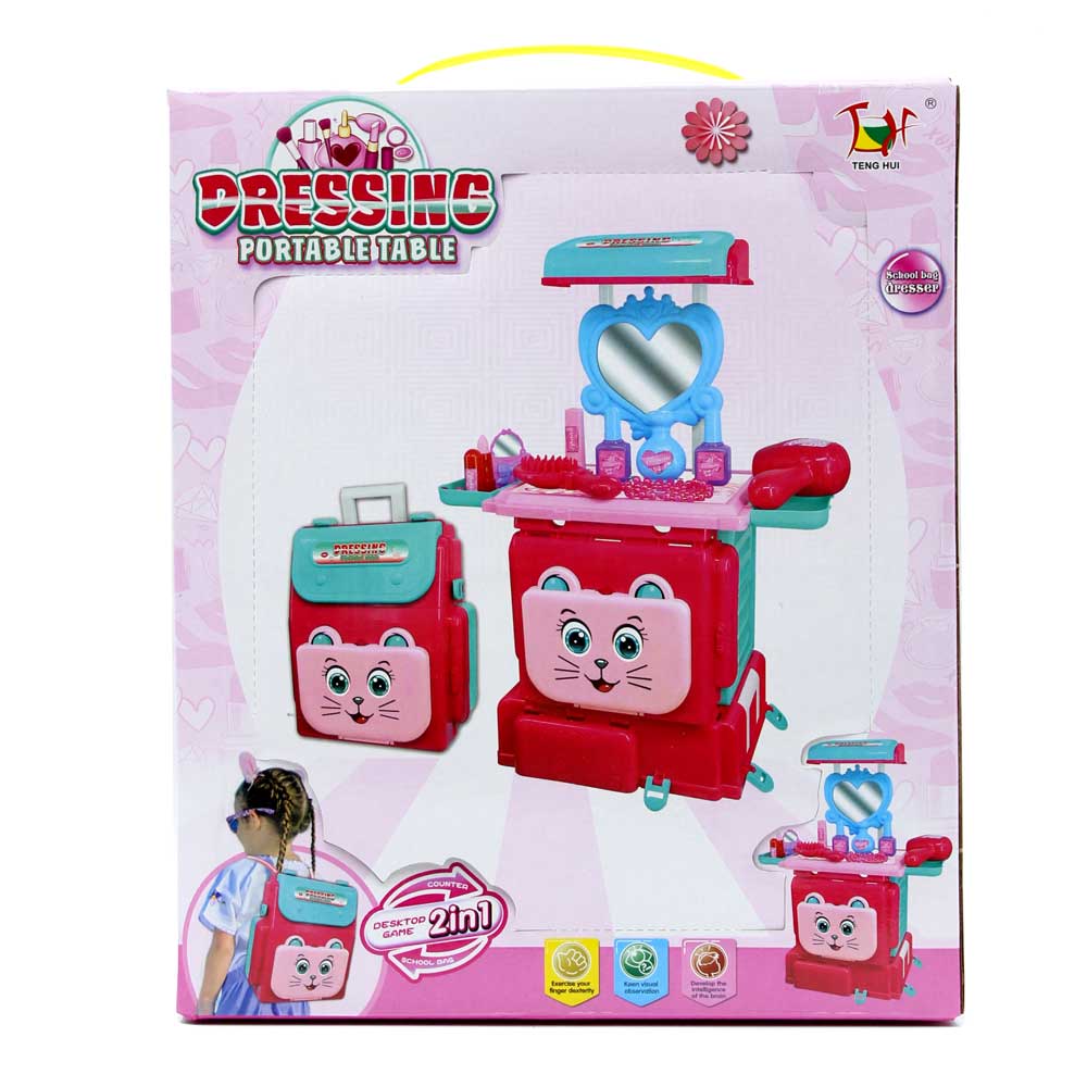 Bộ đồ chơi làm đẹp dạng balo