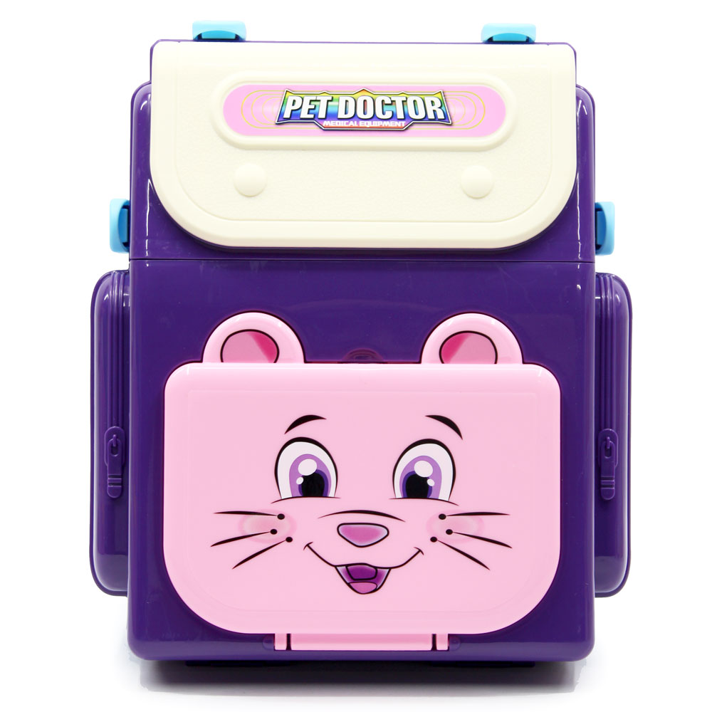 Bộ đồ chơi chăm sóc thú cưng dạng balo