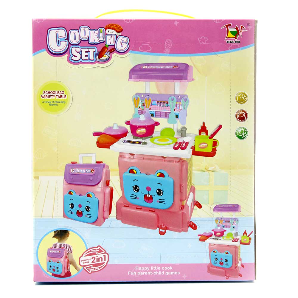 Đồ chơi nhà bếp dạng balo
