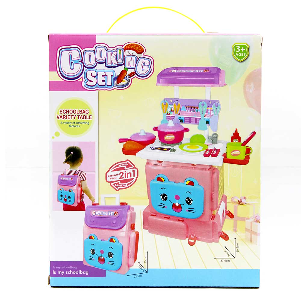 Đồ chơi nhà bếp dạng balo