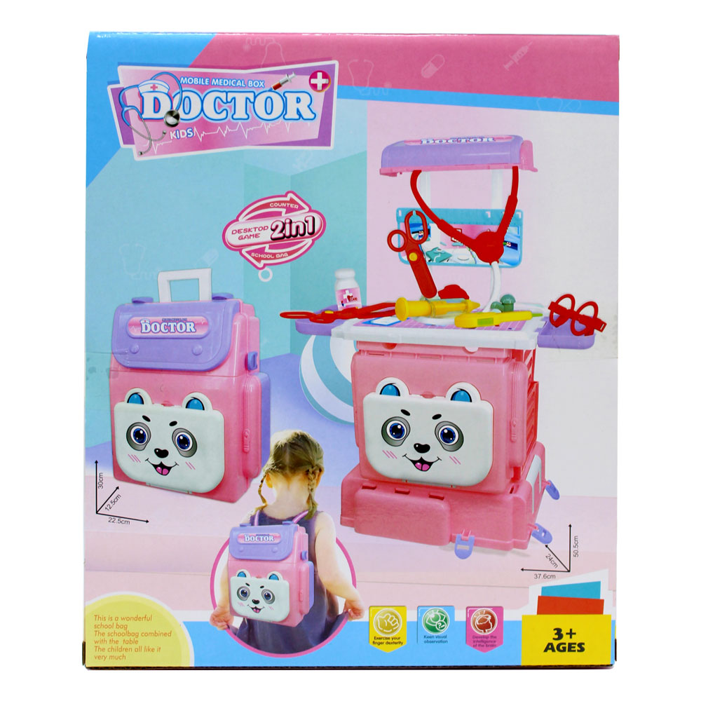 Bộ đồ chơi bác sĩ dạng balo