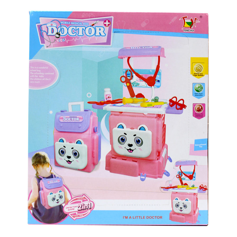 Bộ đồ chơi bác sĩ dạng balo