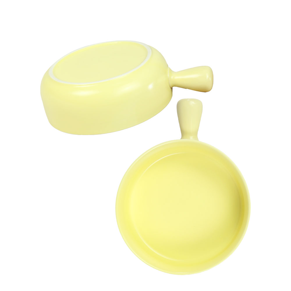 Thố sứ có tay cầm