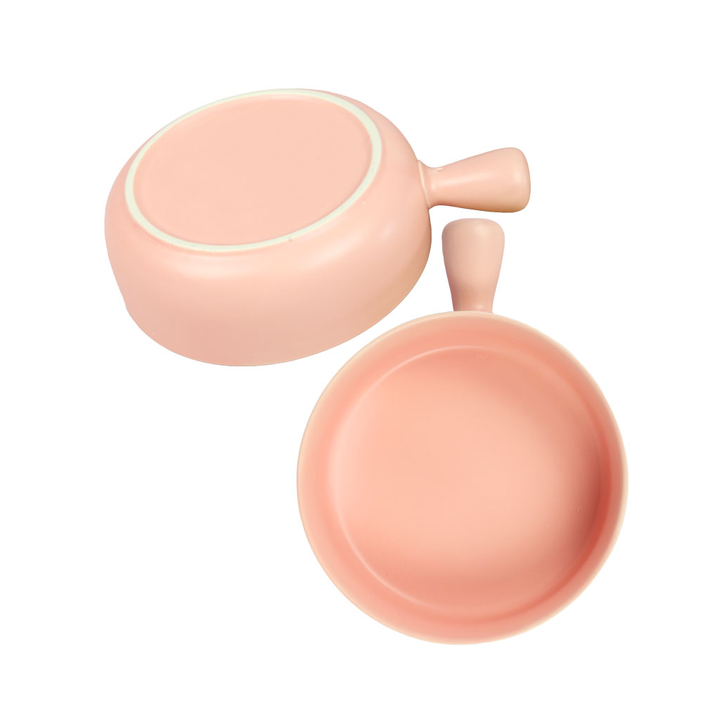 Thố sứ có tay cầm