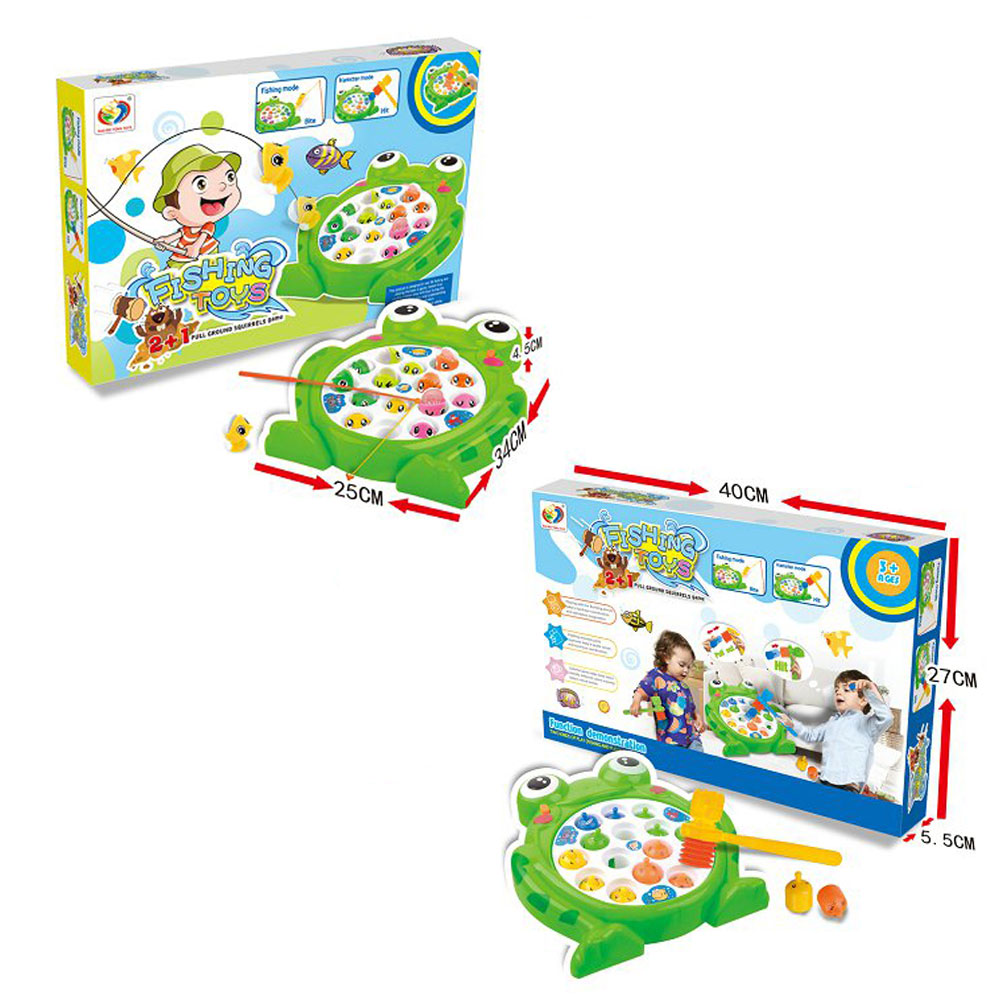 Đồ chơi câu cá hình thú dùng pin