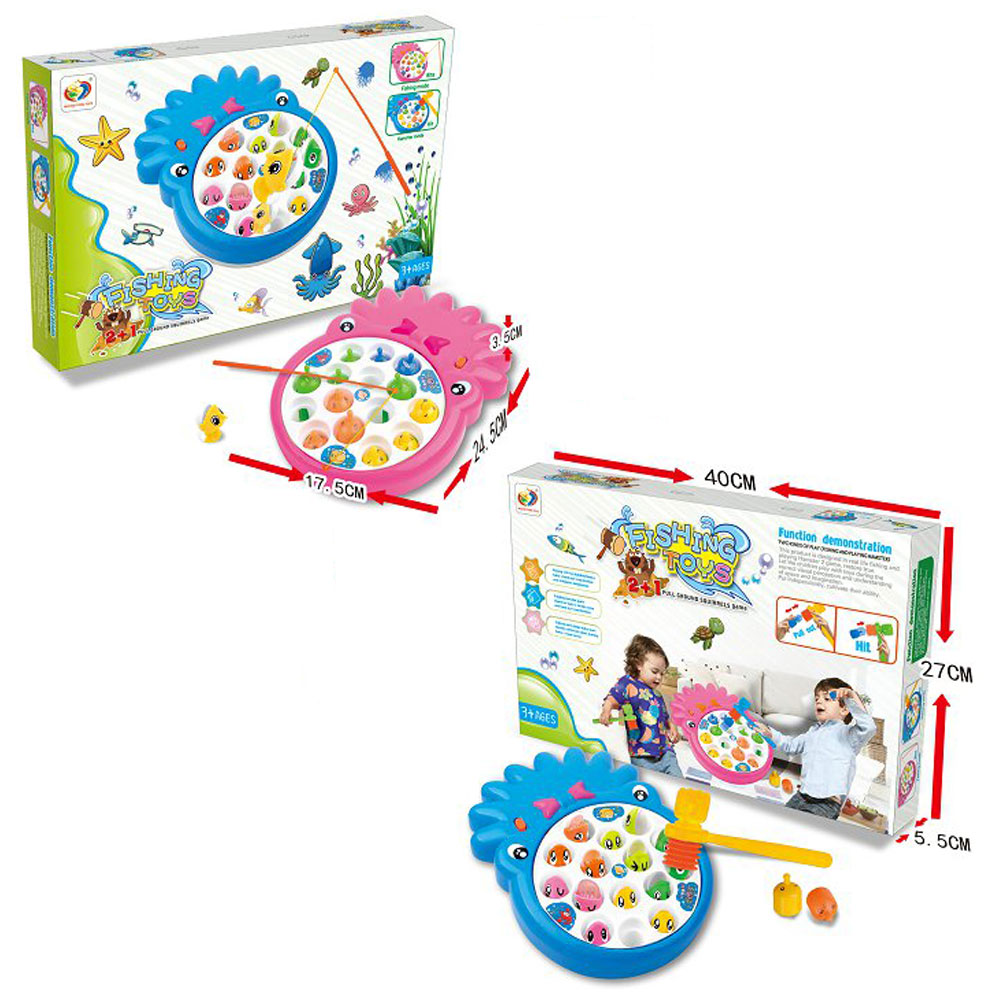 Đồ chơi câu cá hình thú dùng pin