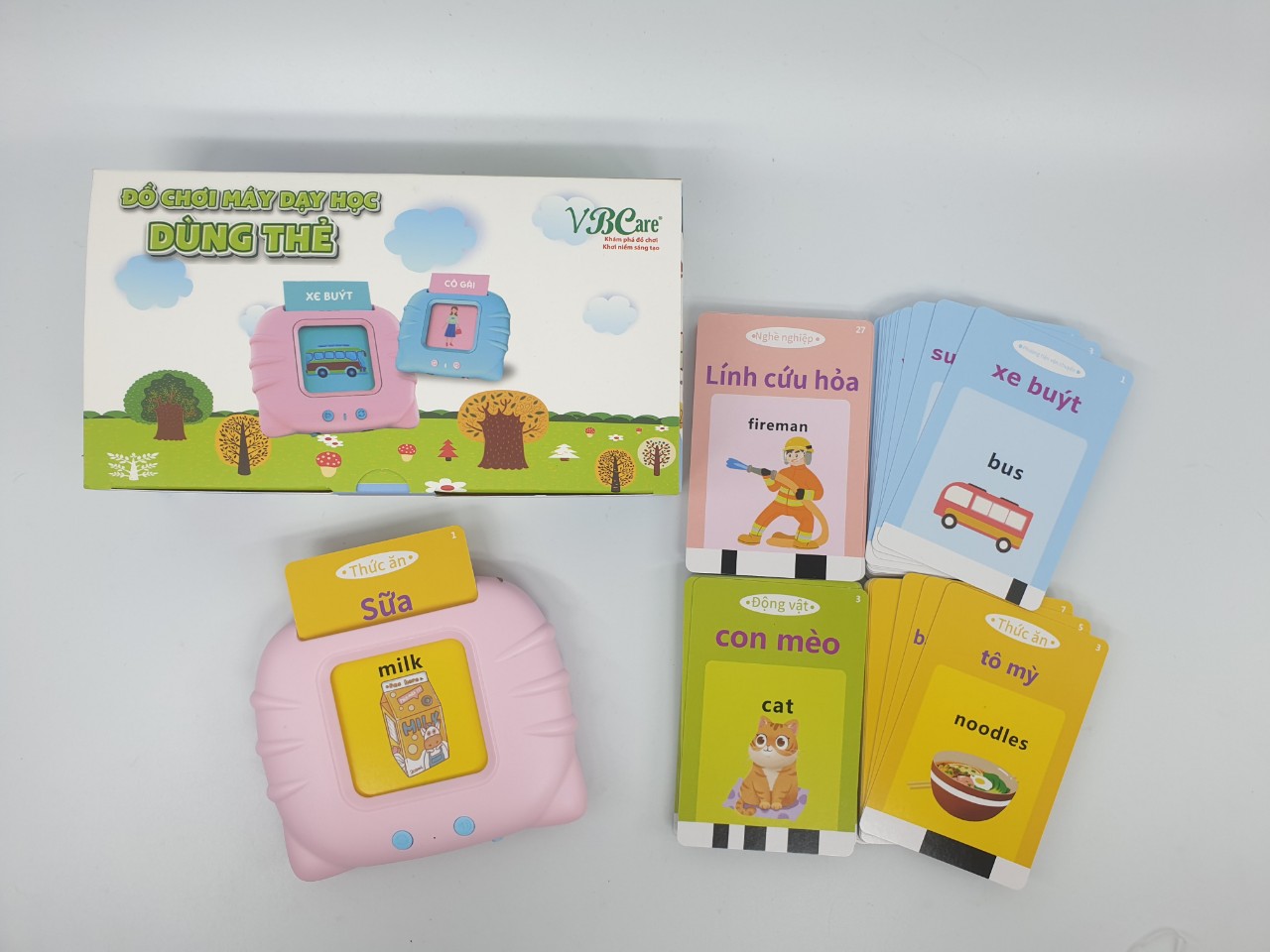 Đồ chơi máy dạy học dùng thẻ