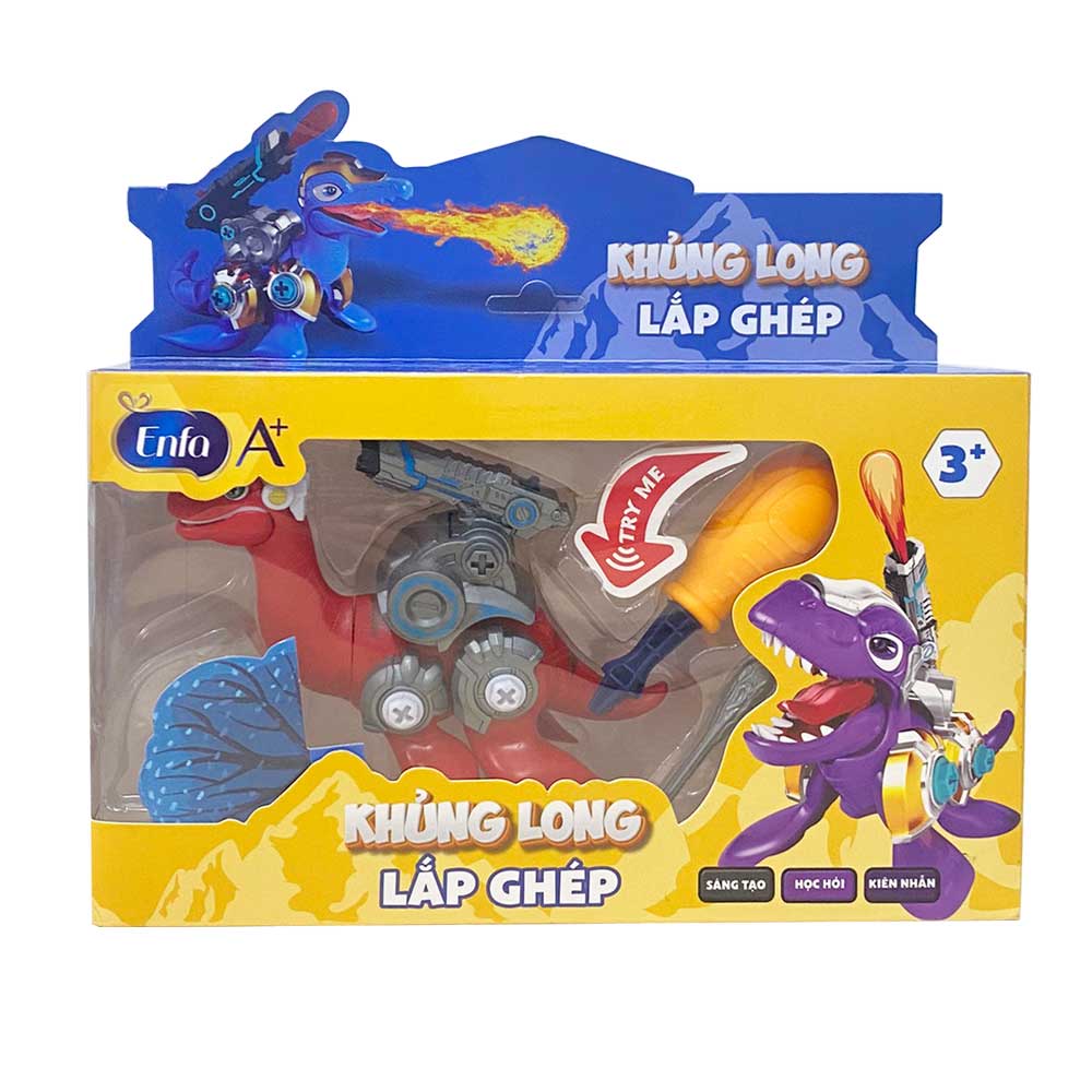 Đồ chơi khủng long lắp ghép