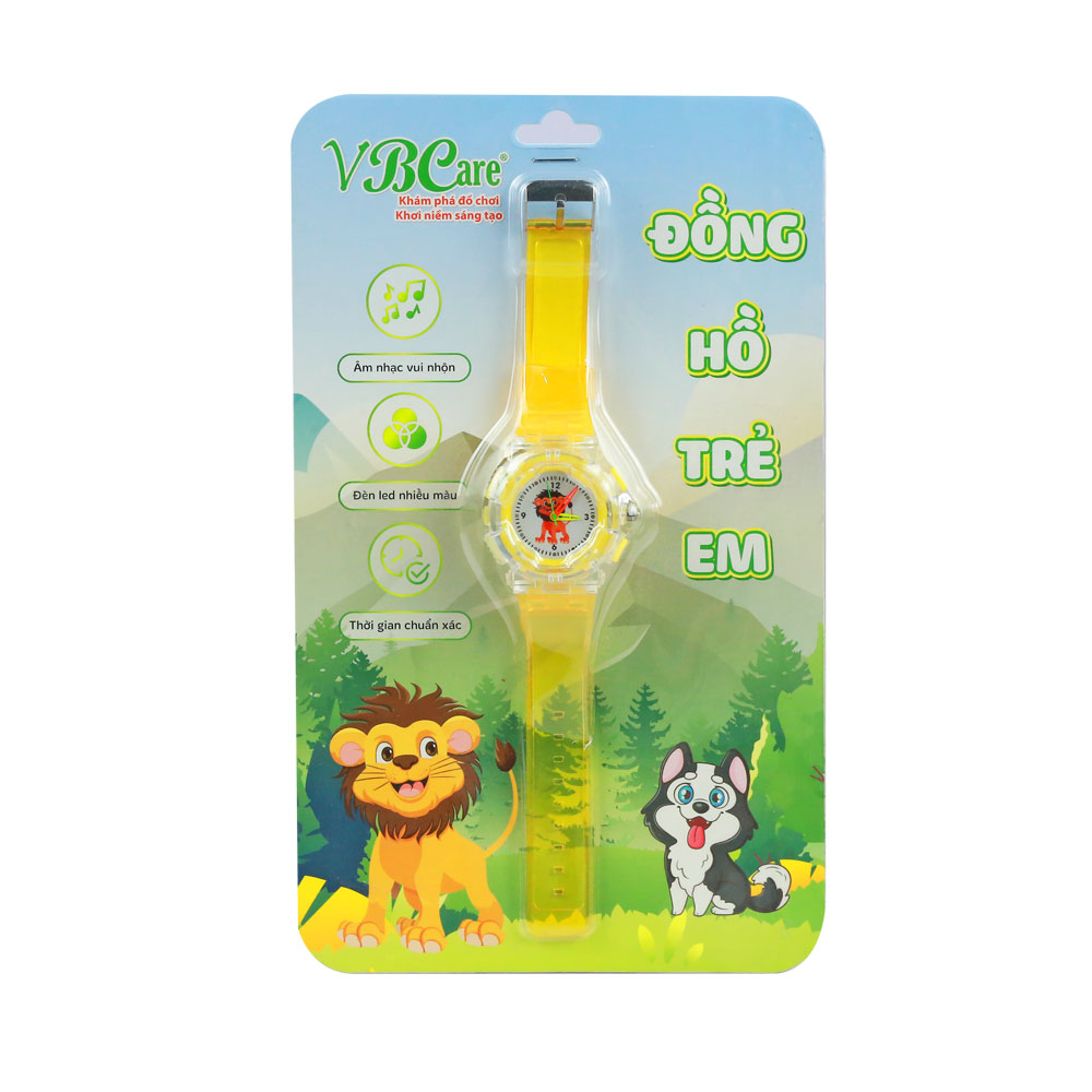 Đồng hồ  đeo tay trẻ em dây trơn VBCare