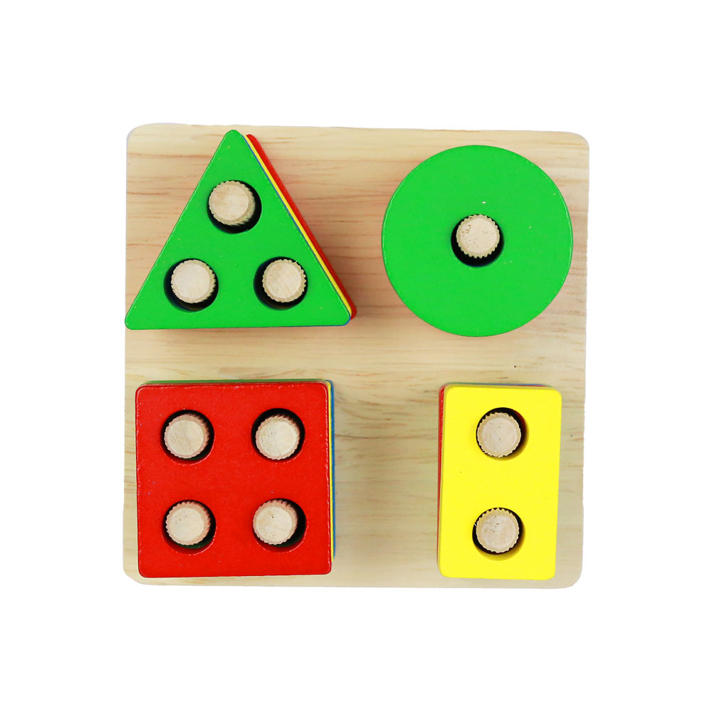 Đồ chơi thông minh hình khối gỗ