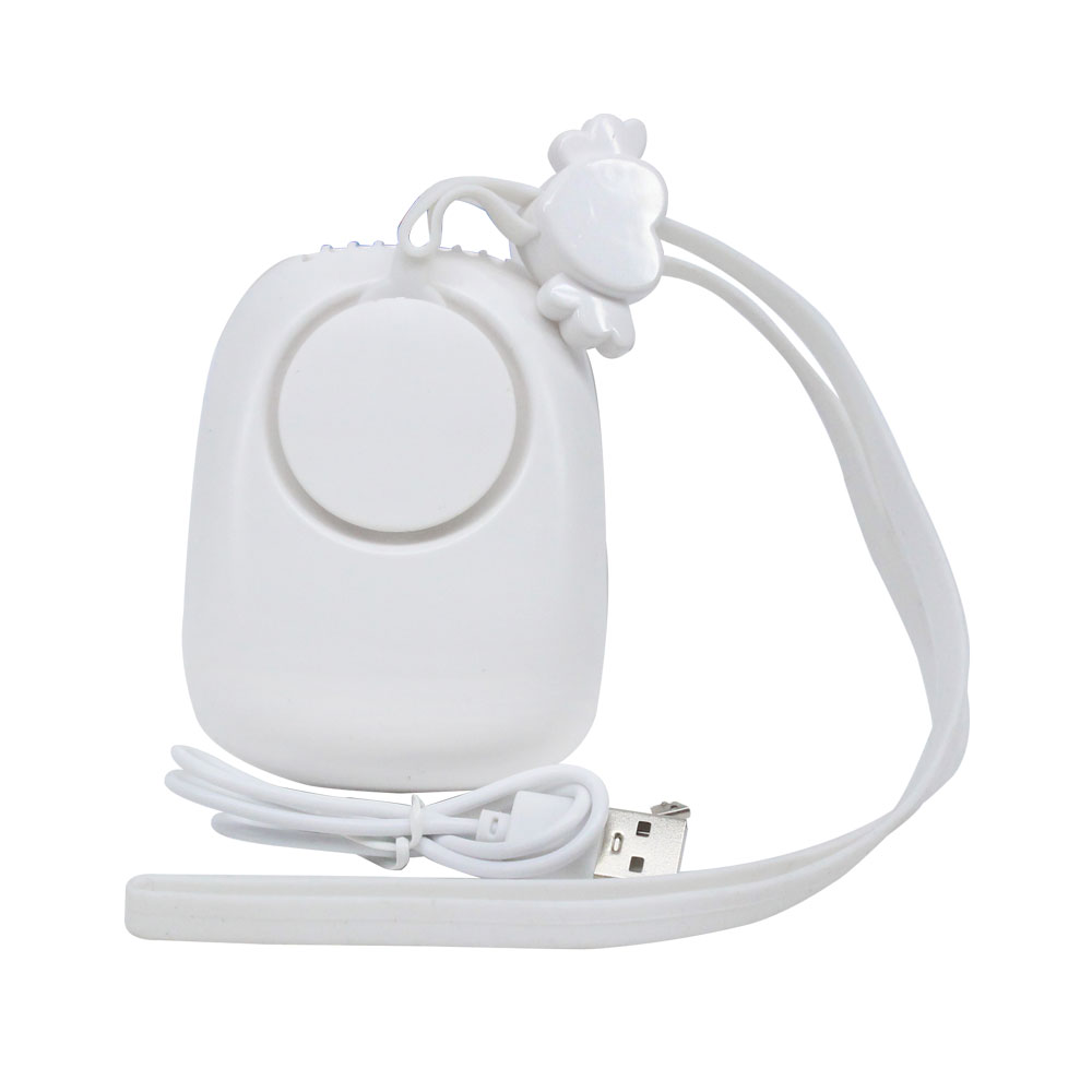 Đồ chơi máy quạt mini dây đeo cổ cổng sạc USB