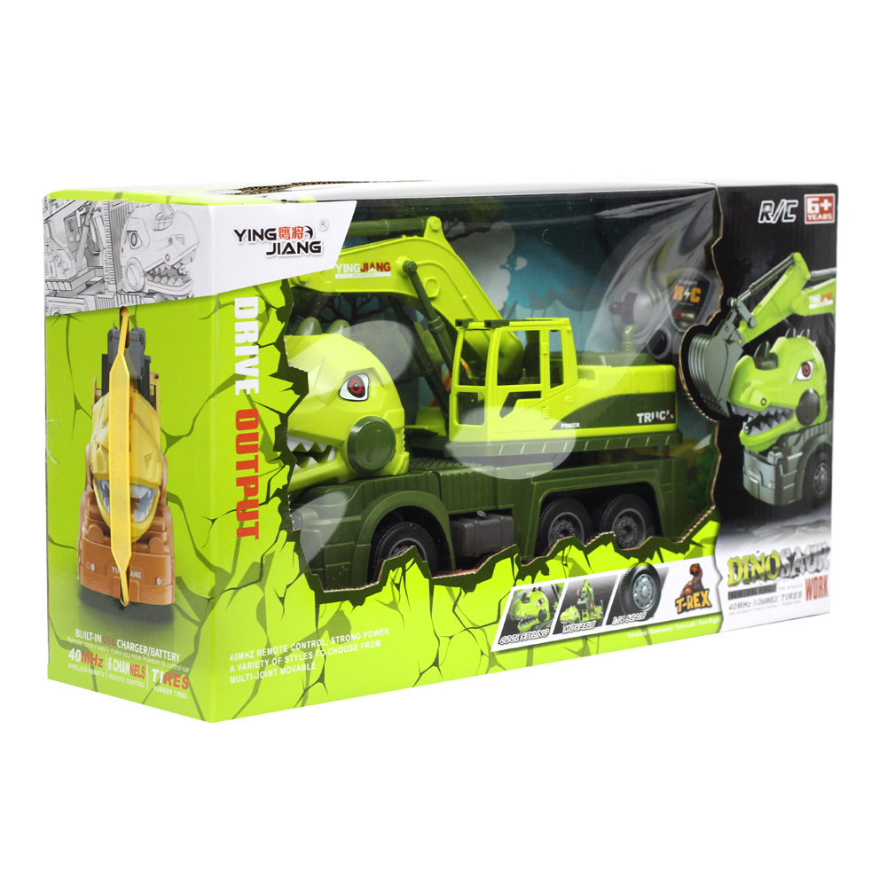 Đồ chơi xe khủng long điều khiển