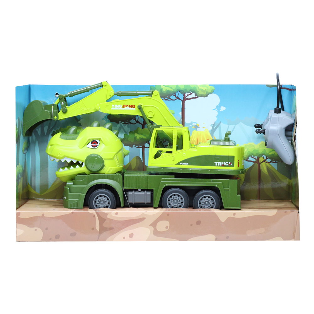 Đồ chơi xe khủng long điều khiển