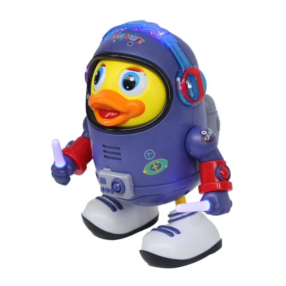 Đồ chơi robot vịt không gian dùng pin
