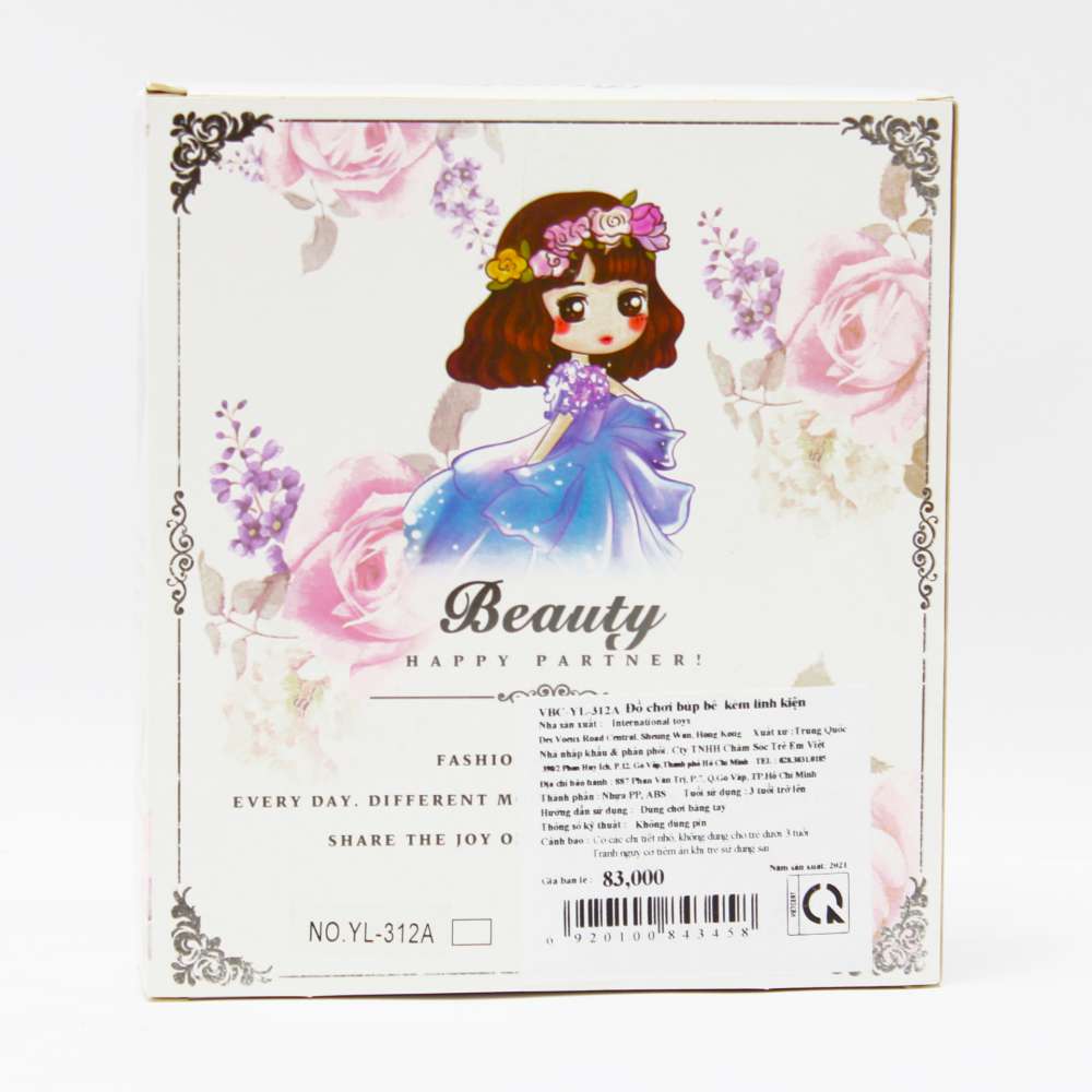 Đồ chơi búp bê 6 inches kèm phụ kiện