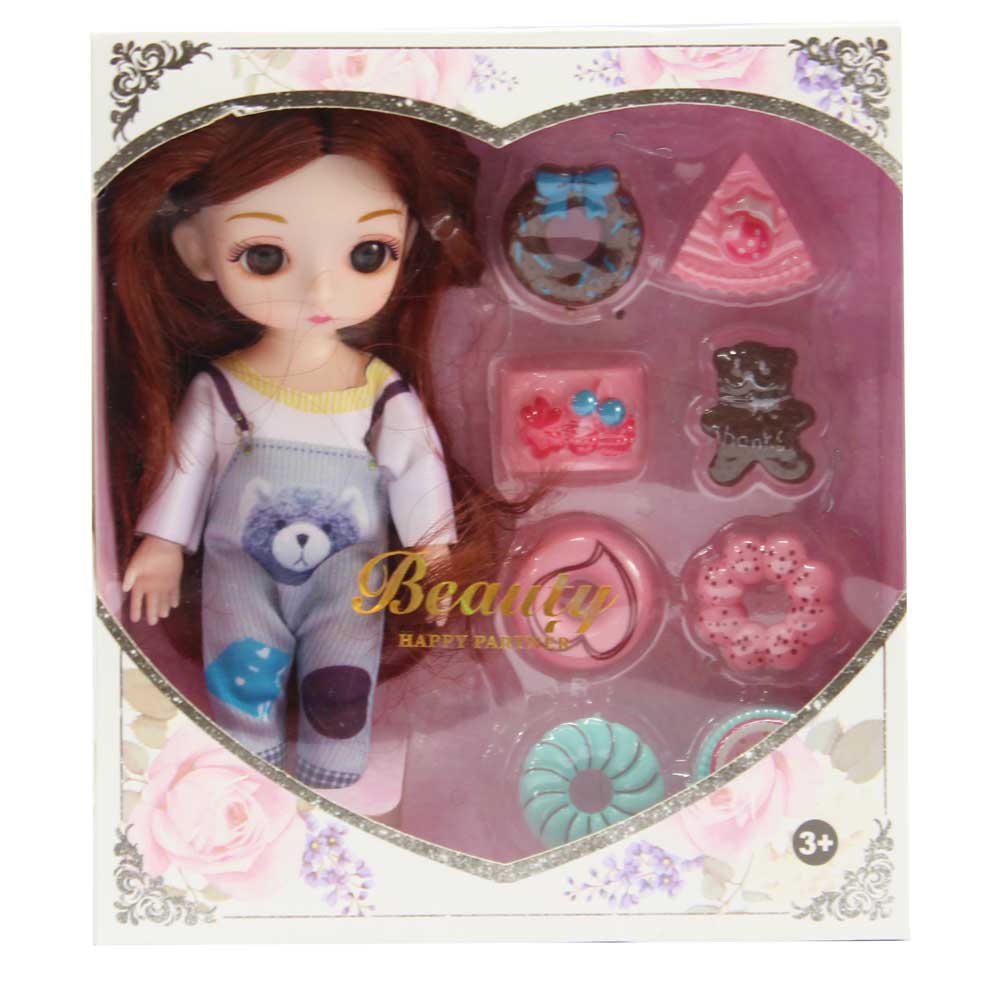 Đồ chơi búp bê 6 inches kèm phụ kiện