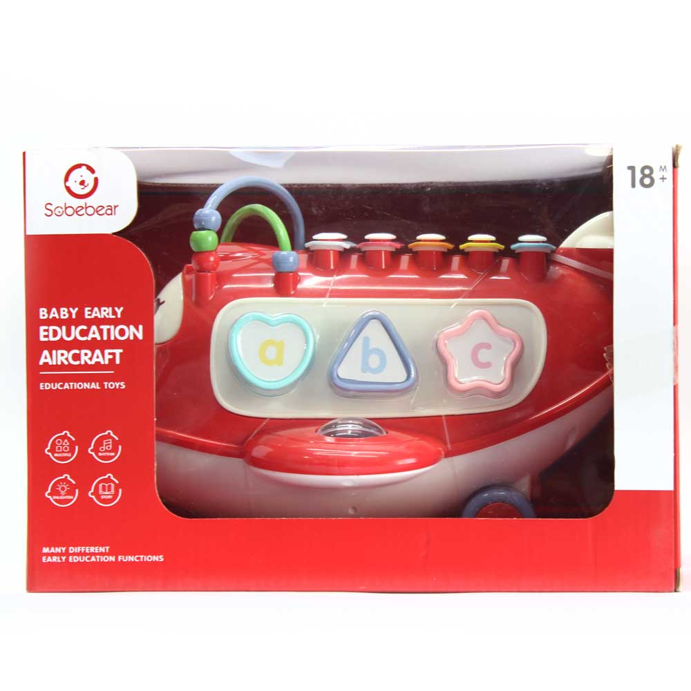 Đồ chơi bộ gõ máy bay dùng pin