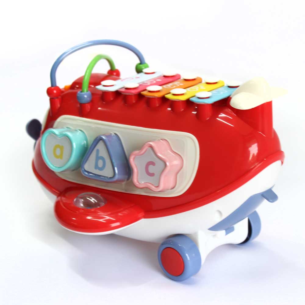 Đồ chơi bộ gõ máy bay dùng pin