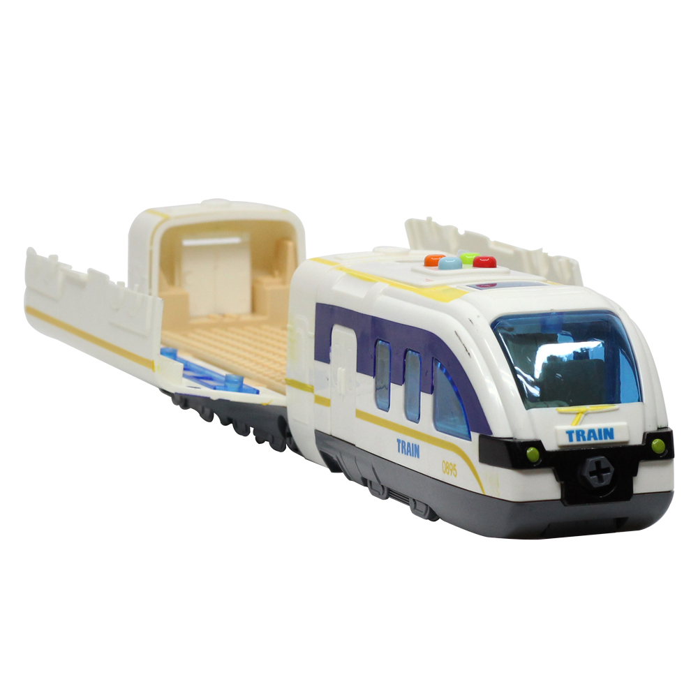 Đồ chơi tàu điện ngầm trớn lắp ghép