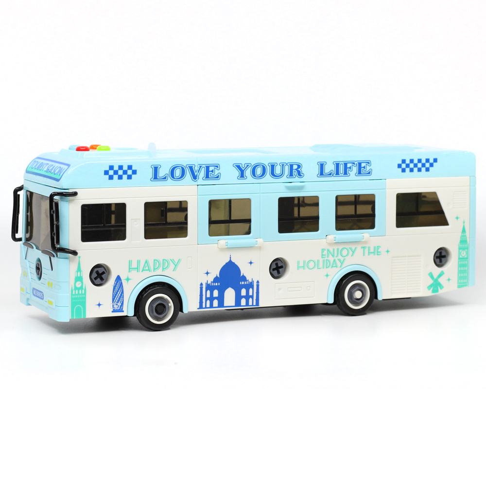 Đồ chơi xe buýt trớn lắp ghép