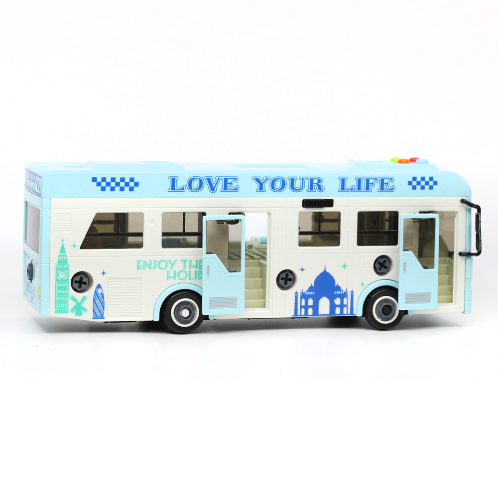 Đồ chơi xe buýt trớn lắp ghép