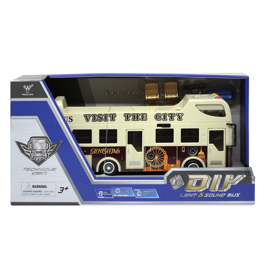 Đồ chơi xe buýt trớn lắp ghép