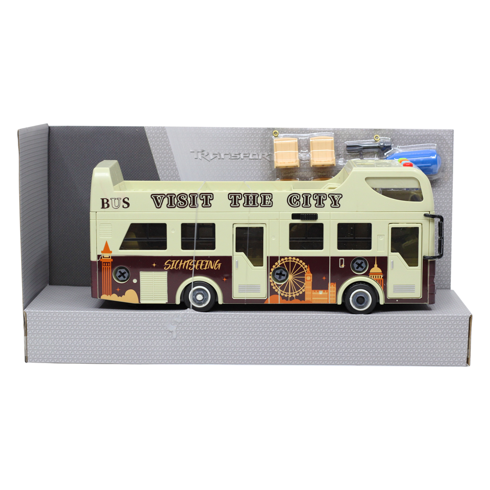 Đồ chơi xe buýt trớn lắp ghép