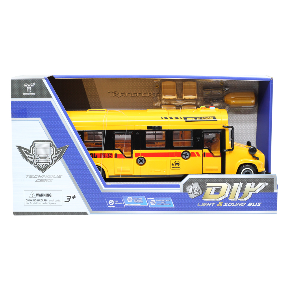 Đồ chơi xe buýt trớn lắp ghép