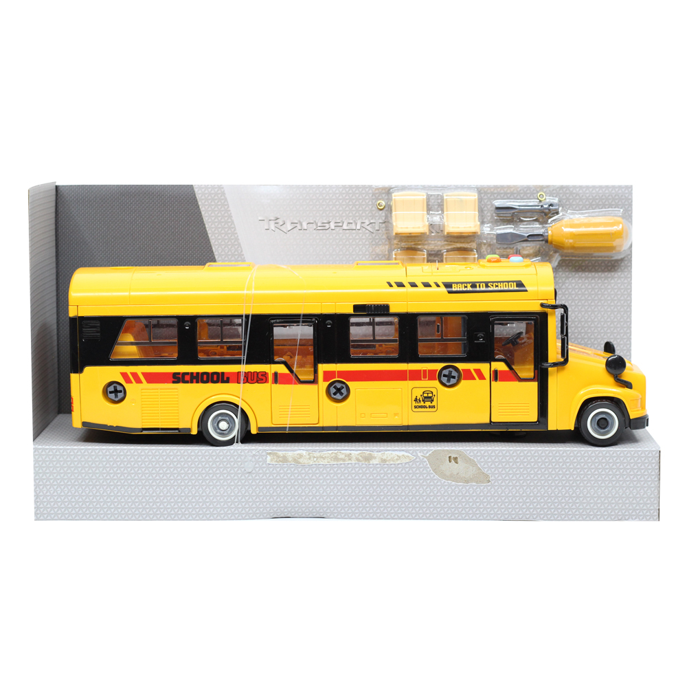 Đồ chơi xe buýt trớn lắp ghép