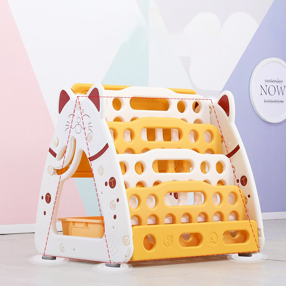 Đồ chơi kệ sách 4 tầng kèm giá vẽ