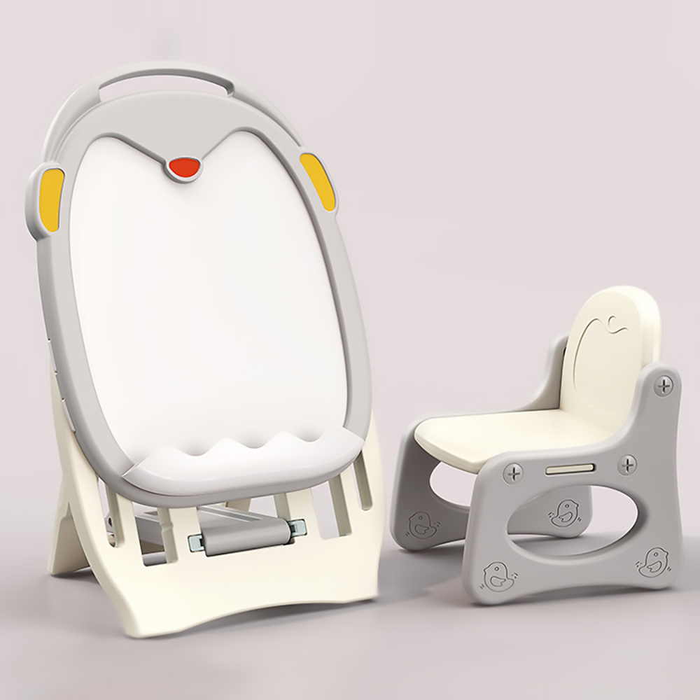 Bộ đồ chơi bảng vẽ chim cánh cụt kèm ghế