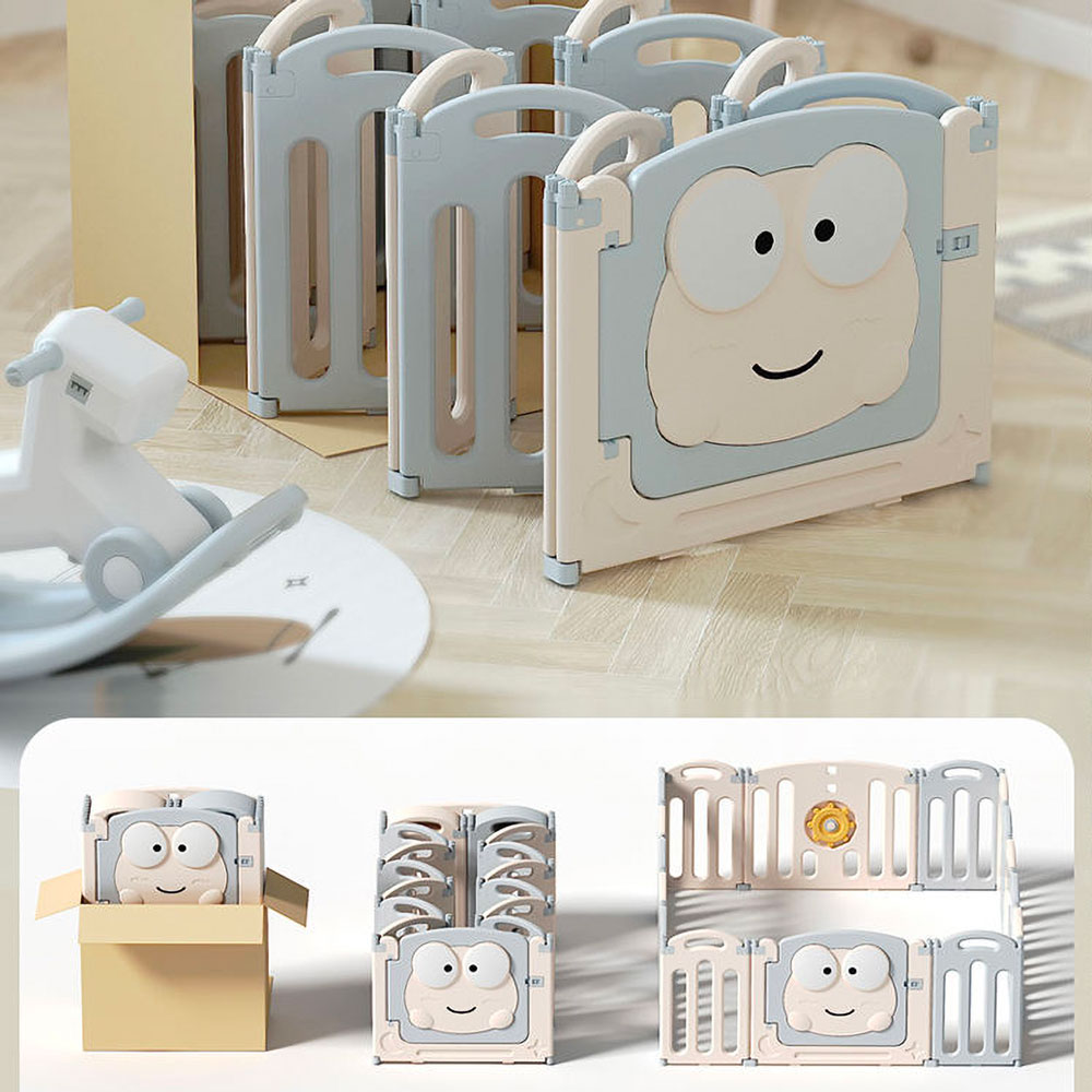 Quây cũi trẻ em lắp ghép 12 tấm