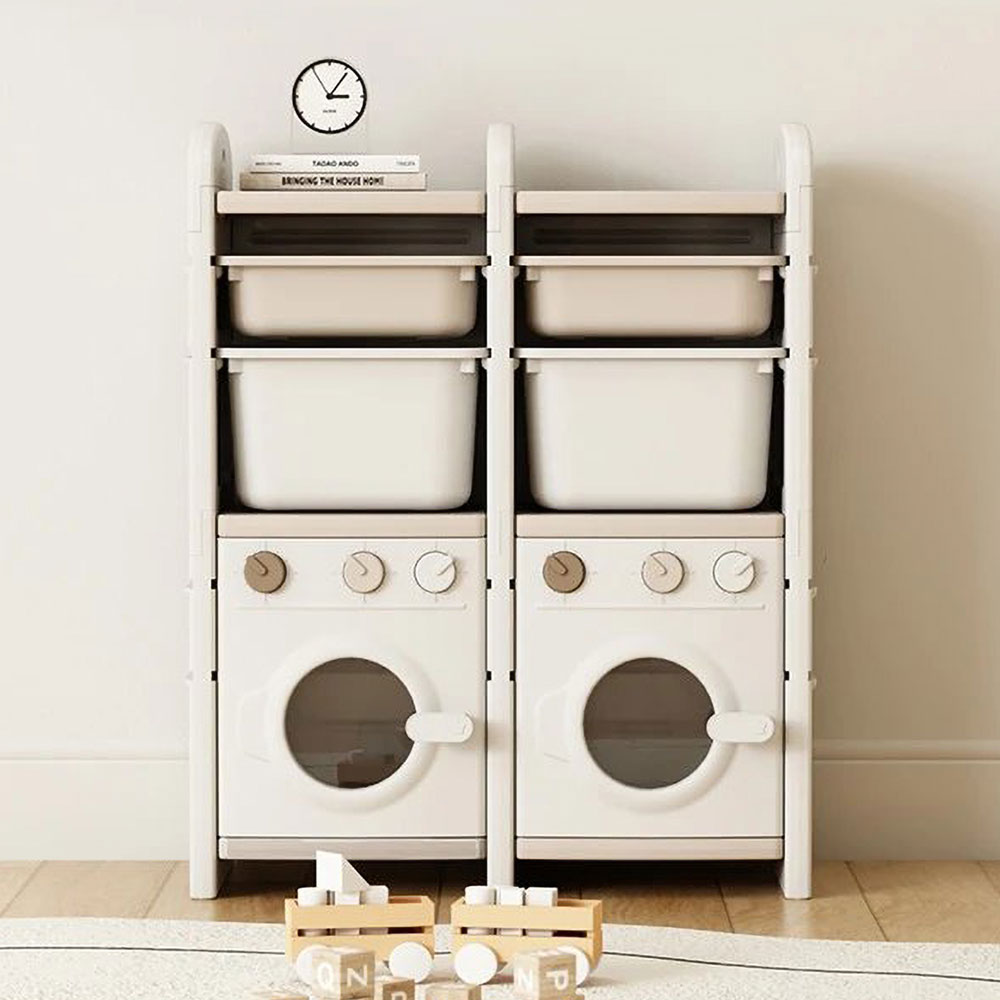 Kệ để đồ chơi trẻ em 2 tầng