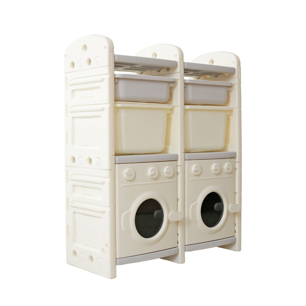 Kệ để đồ chơi trẻ em 2 tầng