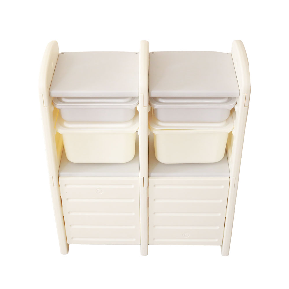 Kệ để đồ chơi trẻ em 2 tầng