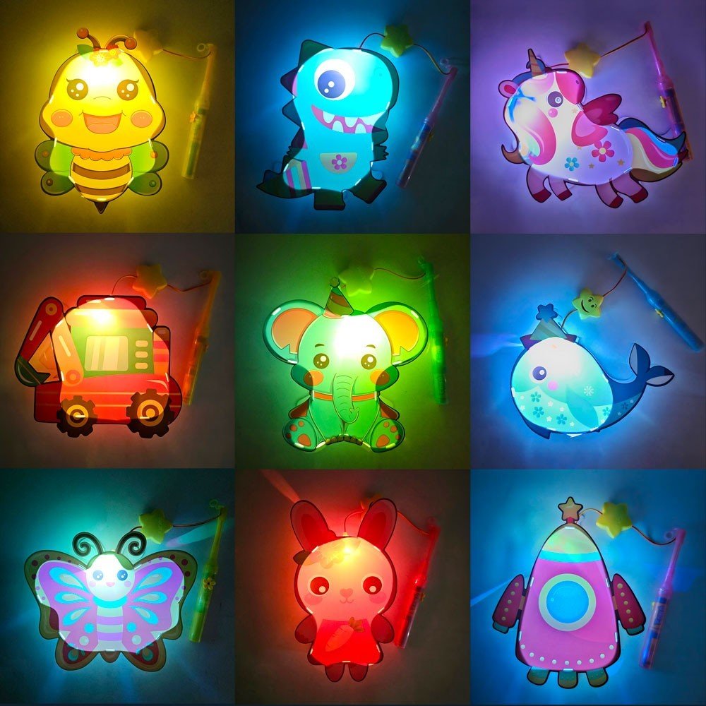 Đồ chơi lồng đèn gấp hình thú